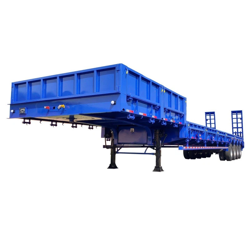 Сверхмощный сбытый полу прицепа